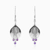 The Solara Amethyst Dusk Earrings