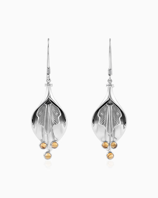 The Solara Golden Harvest Earrings