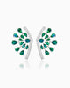Teal berry Earrings