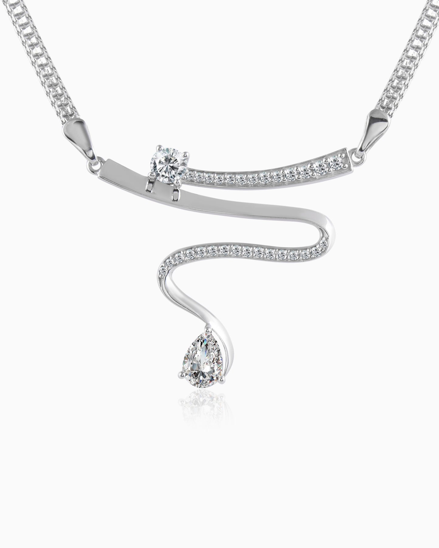 Mountain Roads Necklace 18"