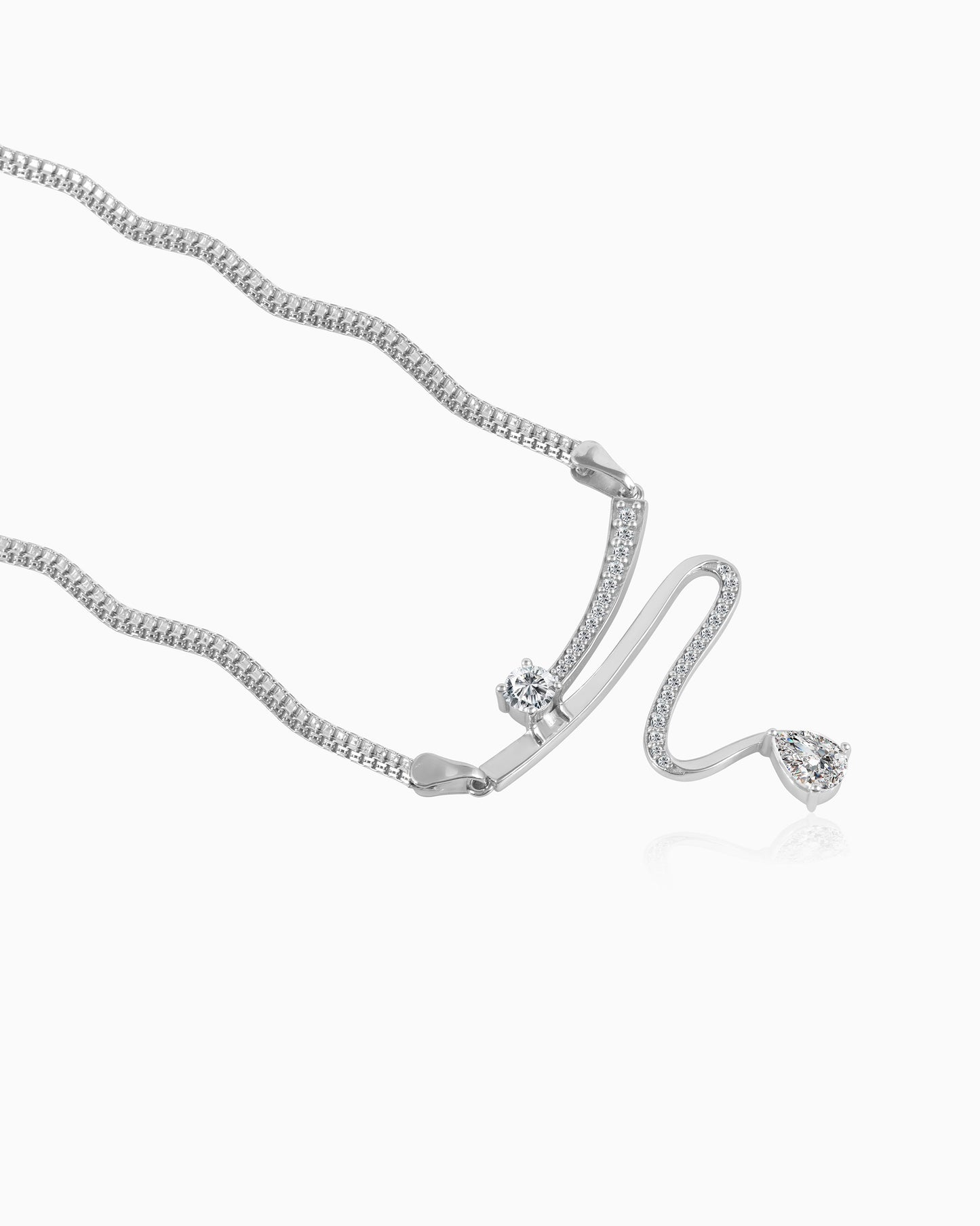Mountain Roads Necklace 18"
