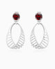 Cherry Hanging Basket Earrings
