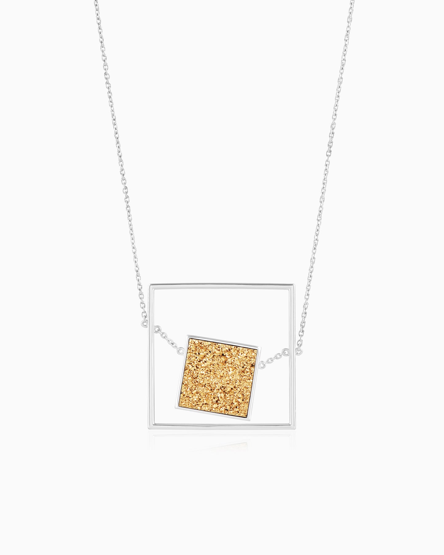 Auric Lozenge Necklace 24"