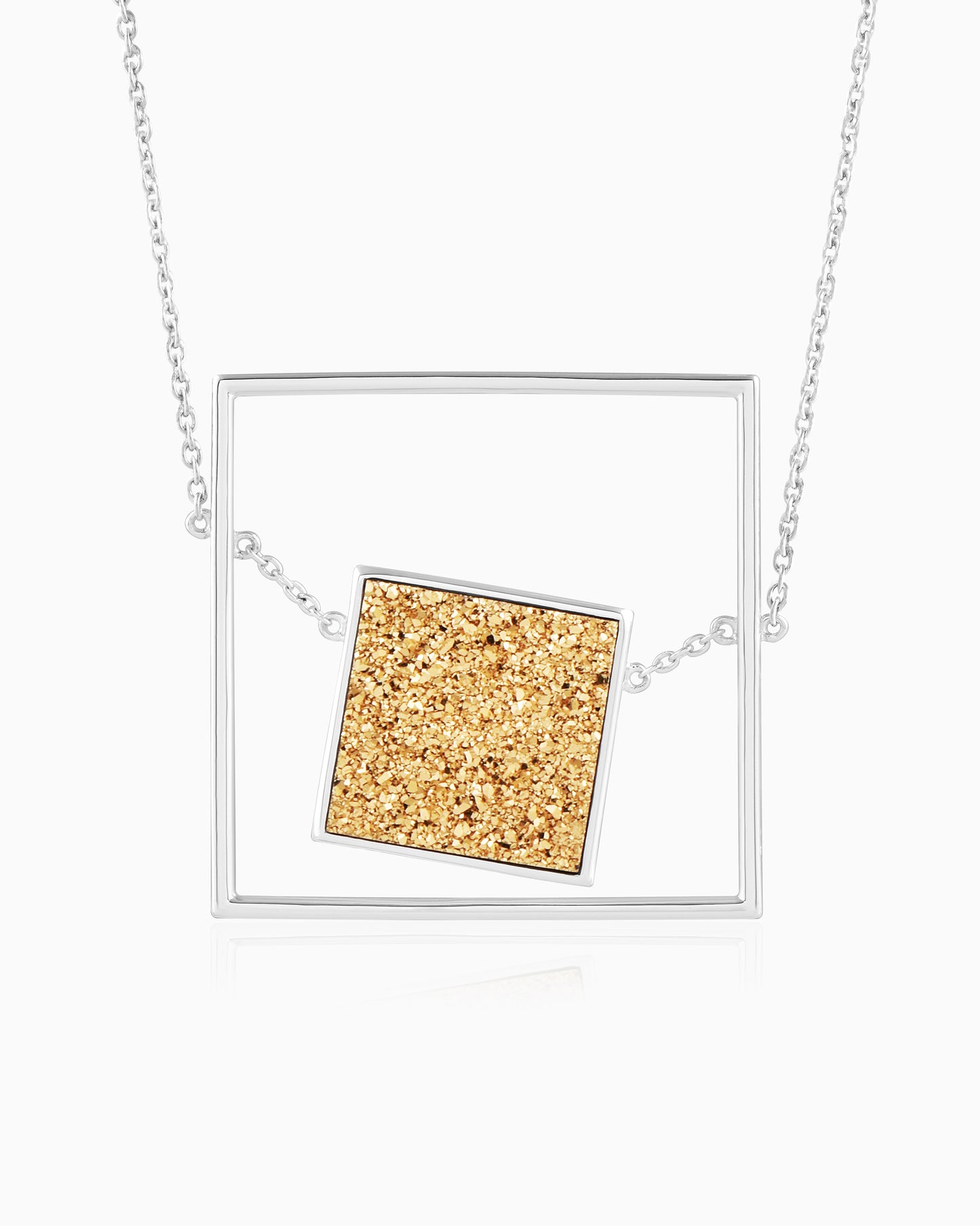 Auric Lozenge Necklace 24"