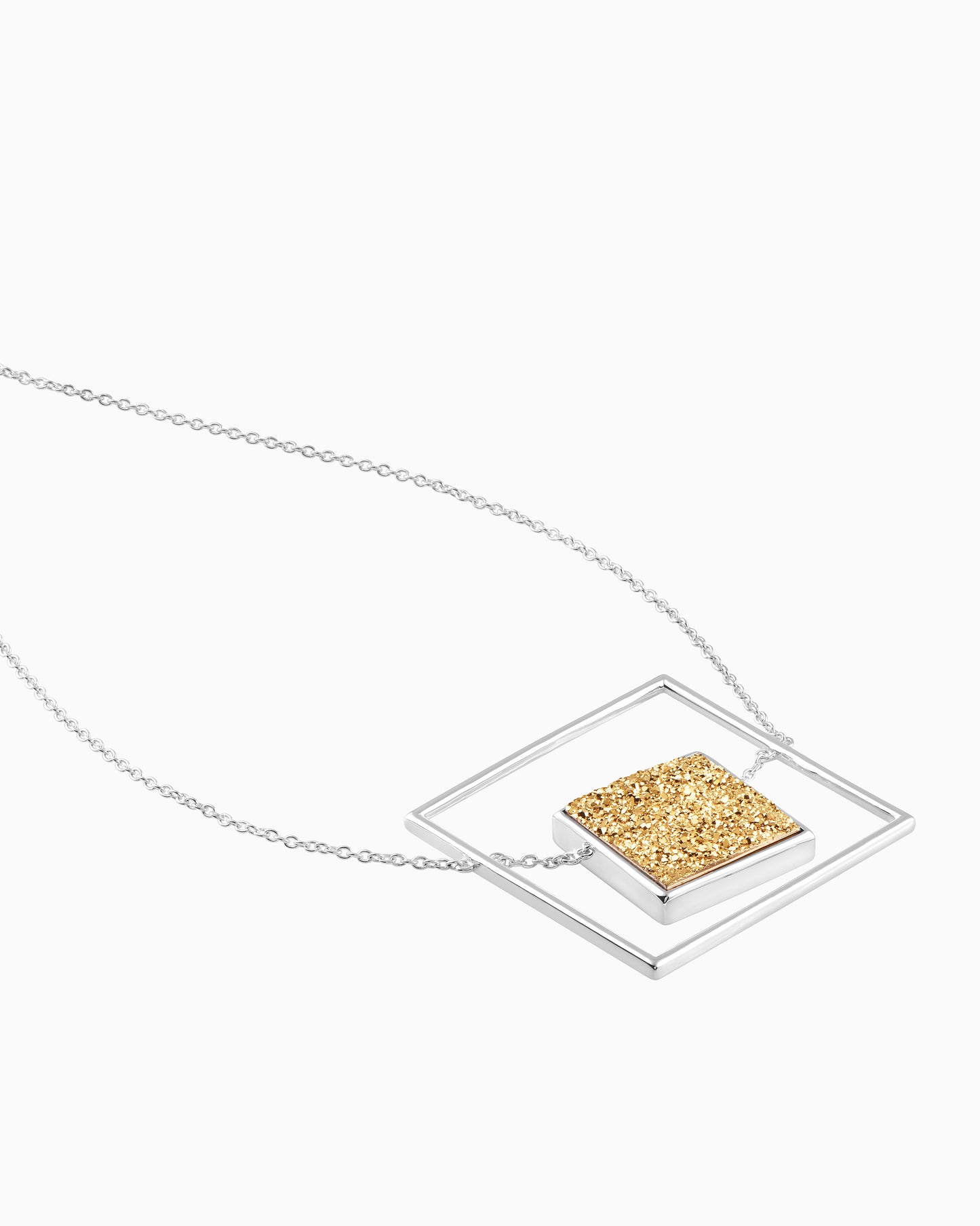 Auric Lozenge Necklace 24"