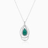 Malachite Teardrop Pendant