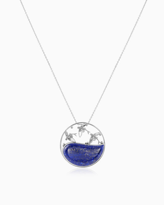 Azure Abyssal Pendant