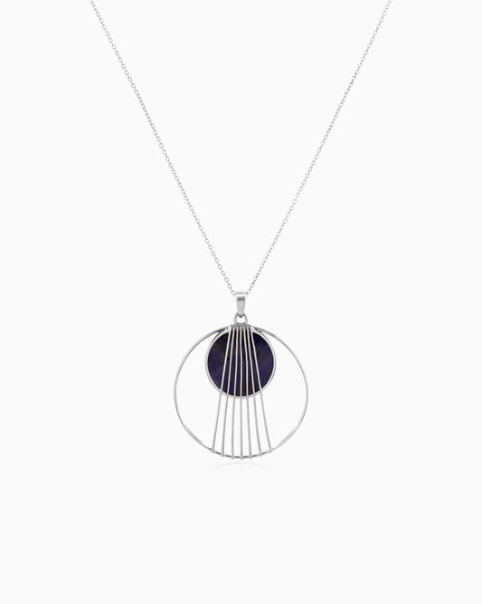Orchid Rosette Pendant