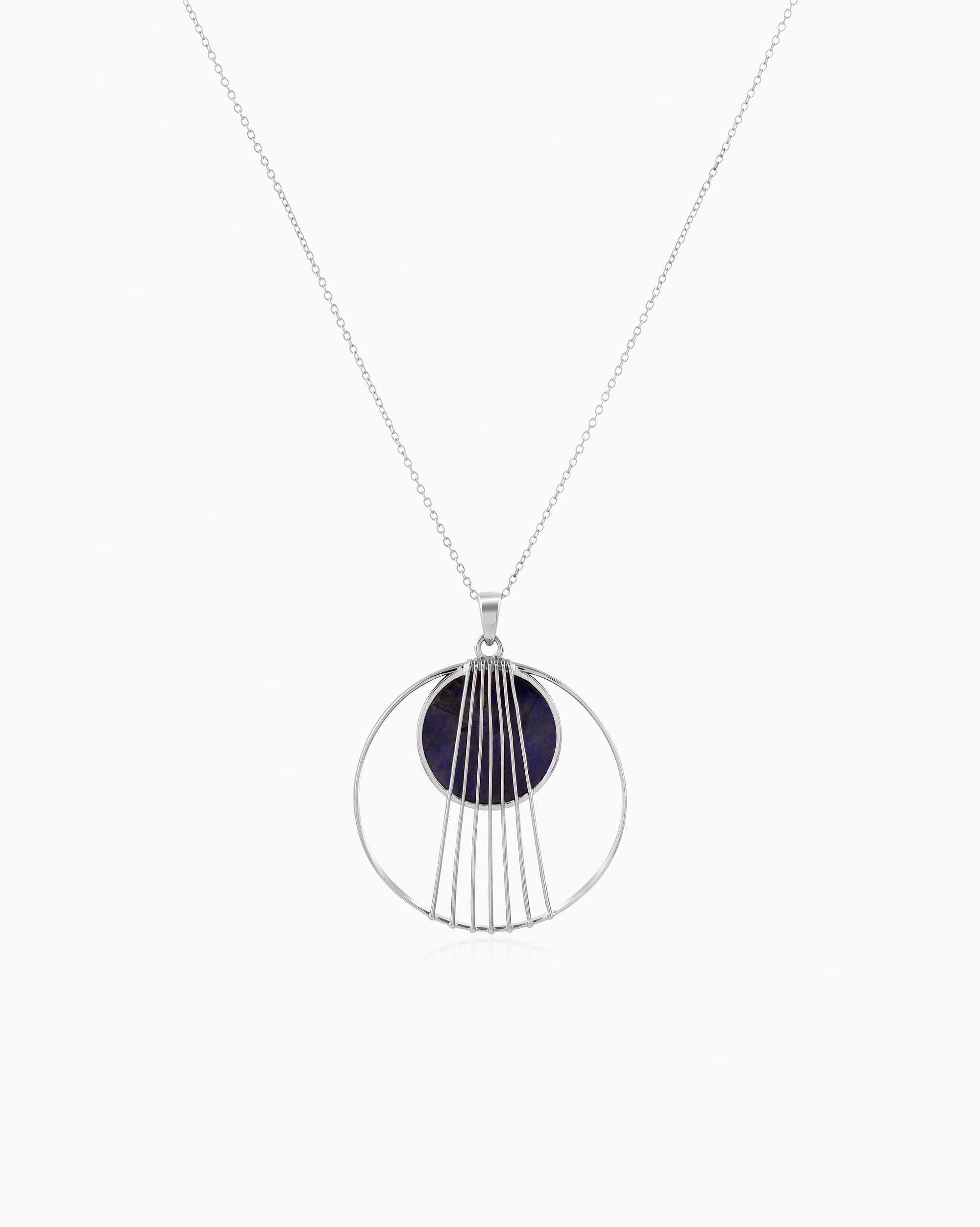 Orchid Rosette Pendant
