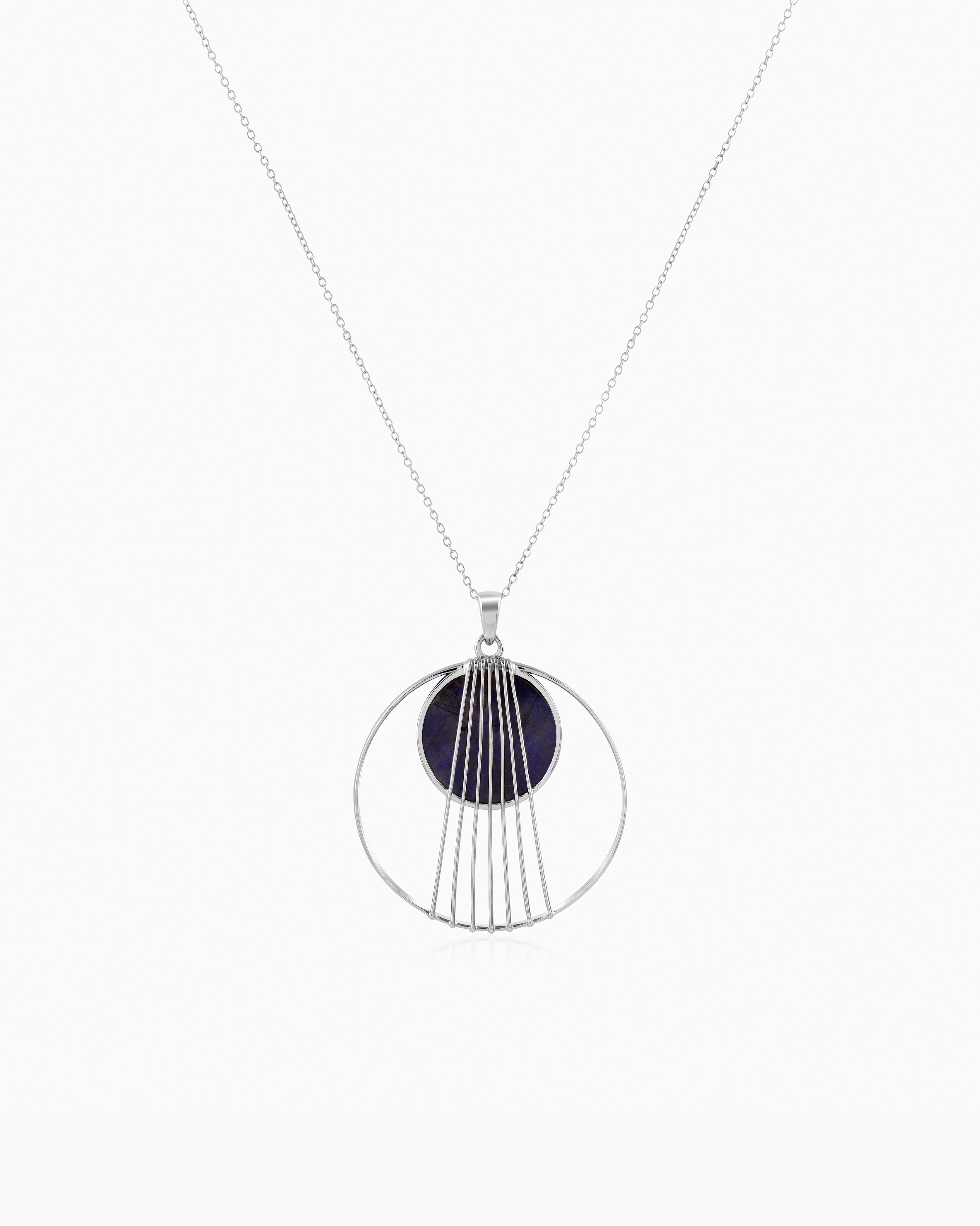 Orchid Rosette Pendant