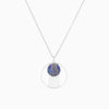 Lavender Rosette Pendant