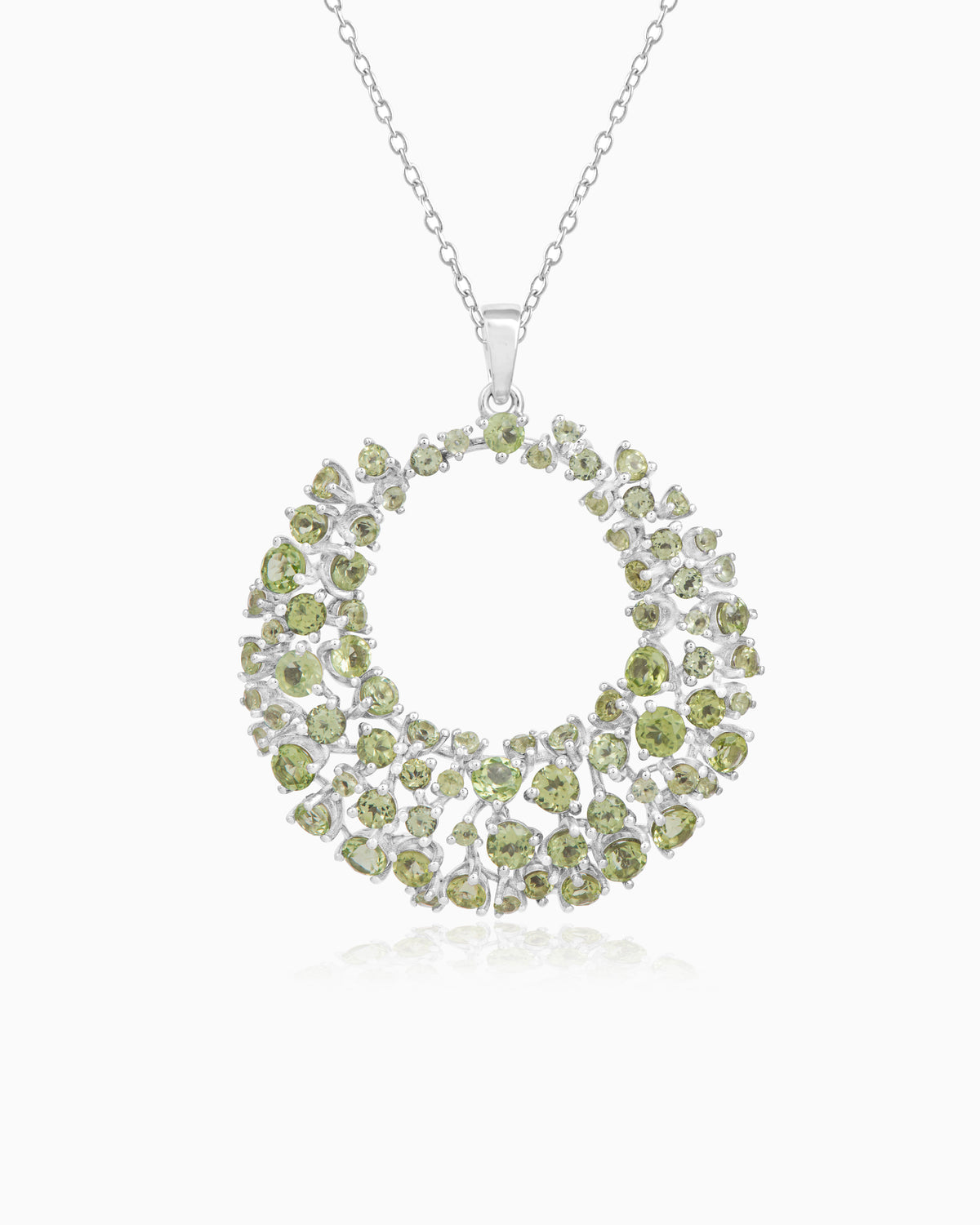 Solstice Radiance Peridot Necklace