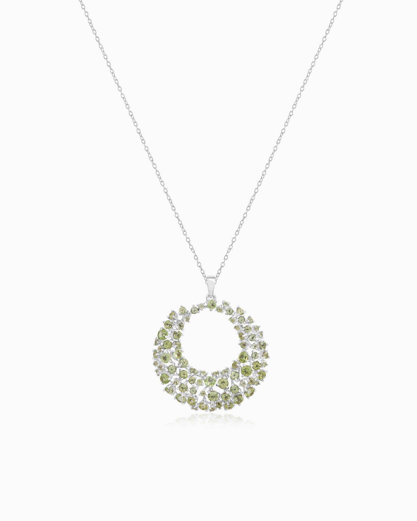 Solstice Radiance Peridot Necklace