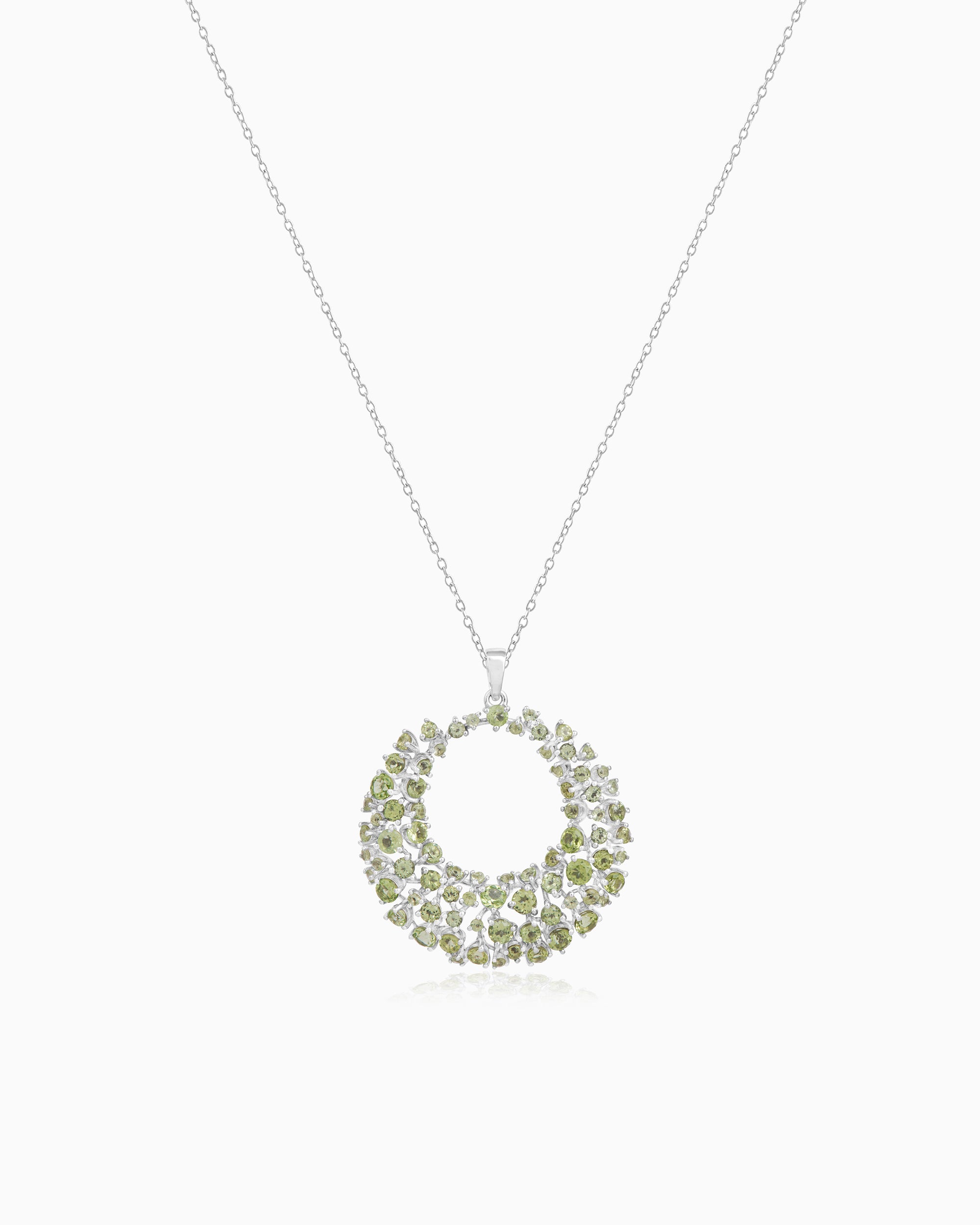 Solstice Radiance Peridot Necklace