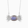 Winged Orb Moonlight Necklace 18