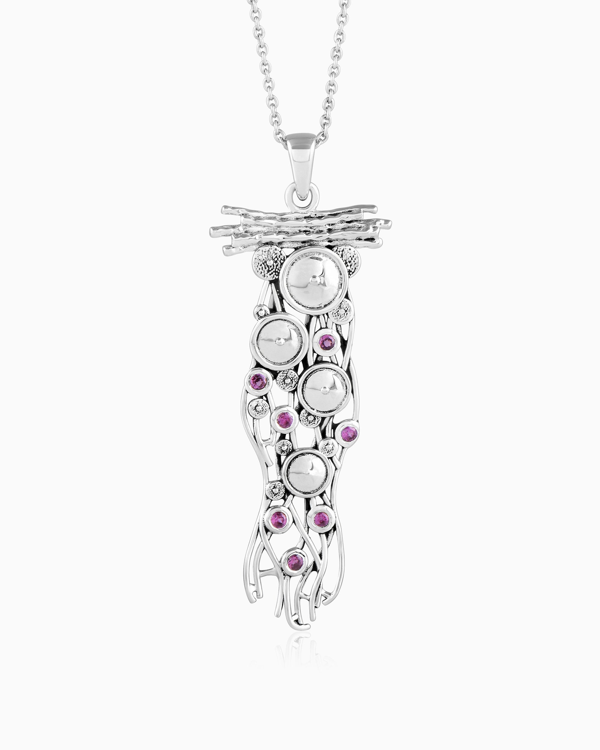 Nocturnal Periwinkle Pendant