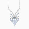 Stag Soul Necklace – Aquamarine 18