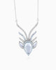 Stag Soul Necklace – Aquamarine 18