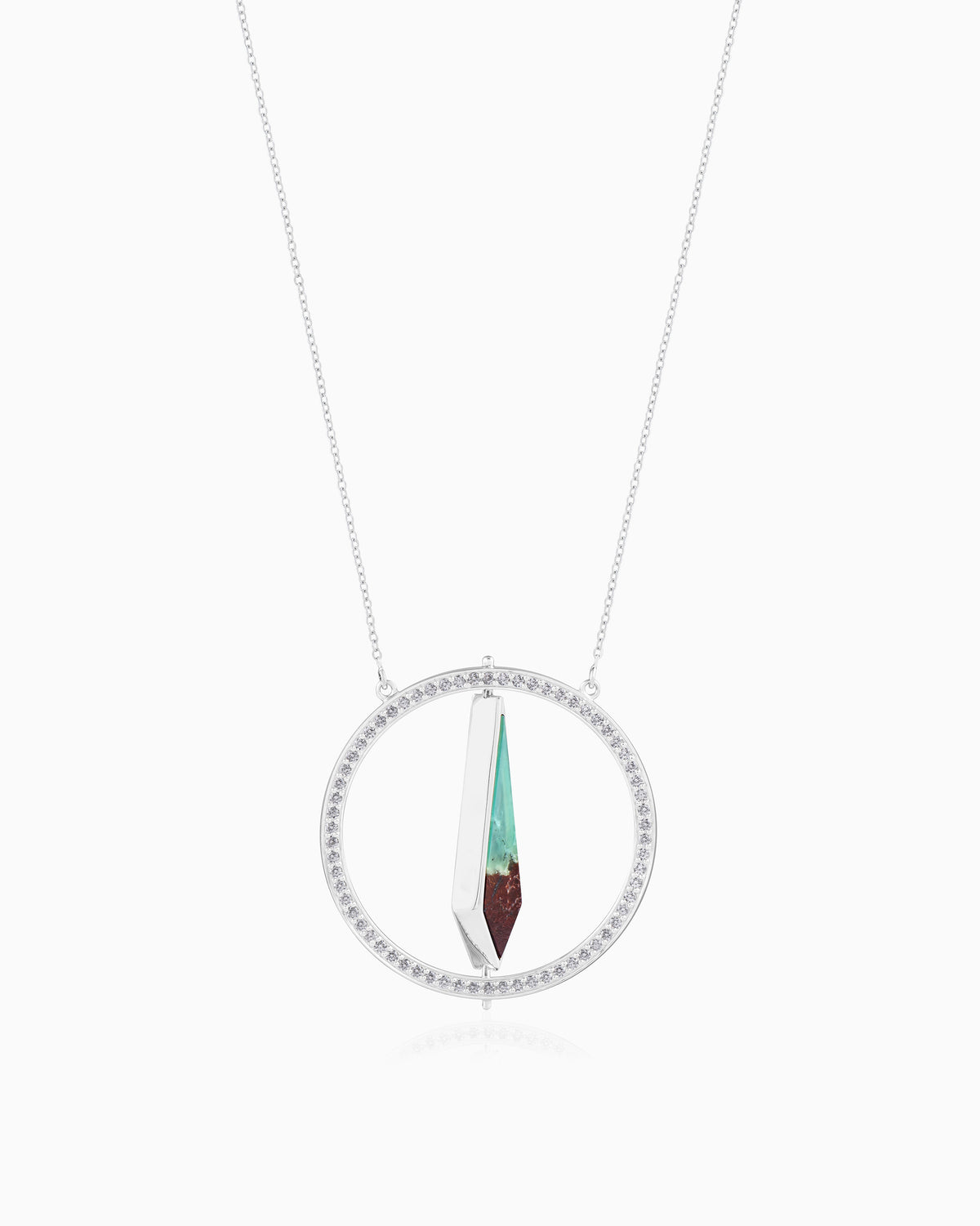 Twin Shade Splitgleam Necklace 18