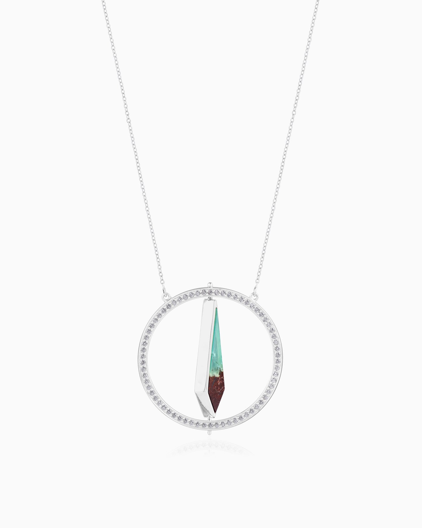 Twin Shade Splitgleam Necklace 18"