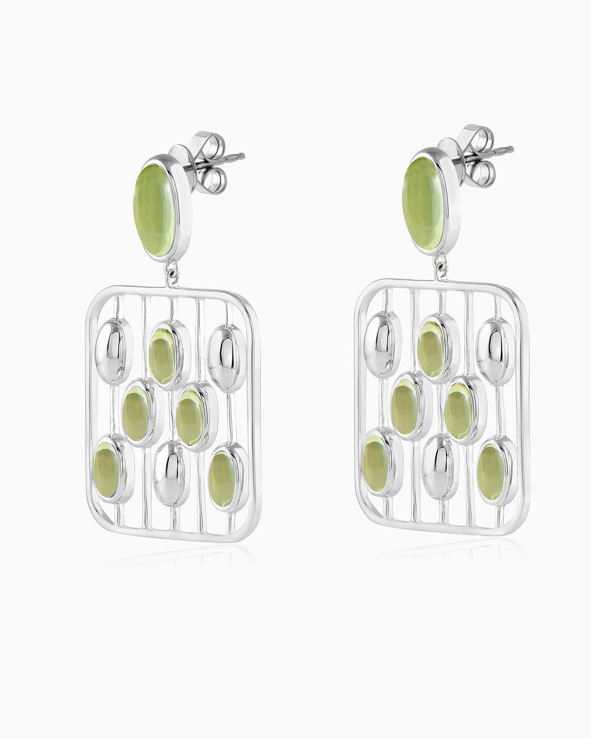 Veiled Serpent’s Green Truth Earrings