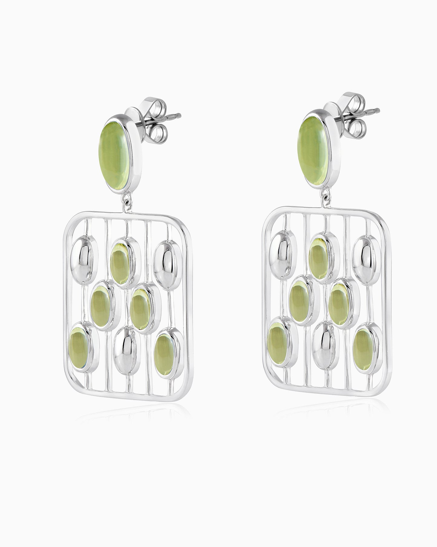 Veiled Serpent’s Green Truth Earrings