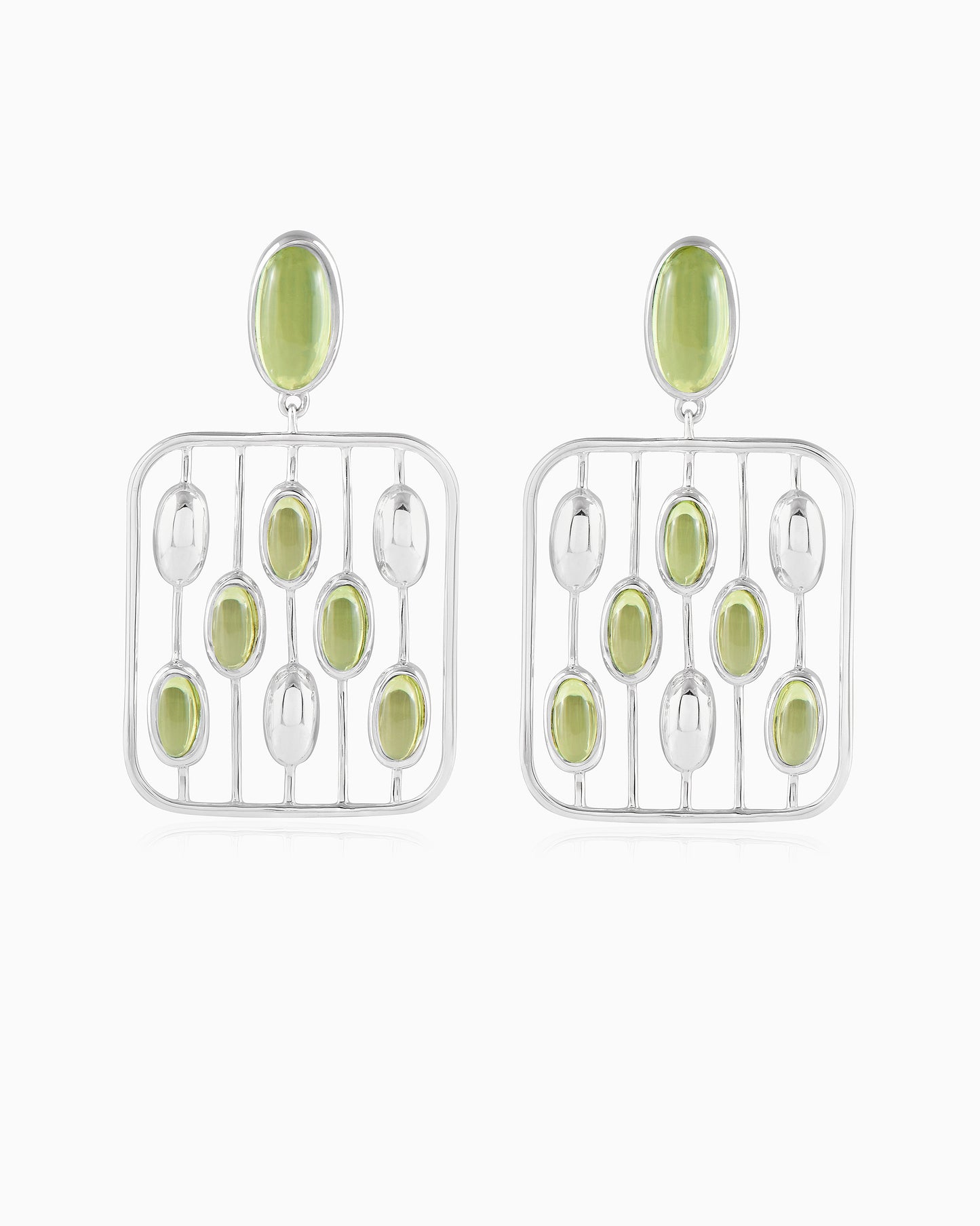 Veiled Serpent’s Green Truth Earrings