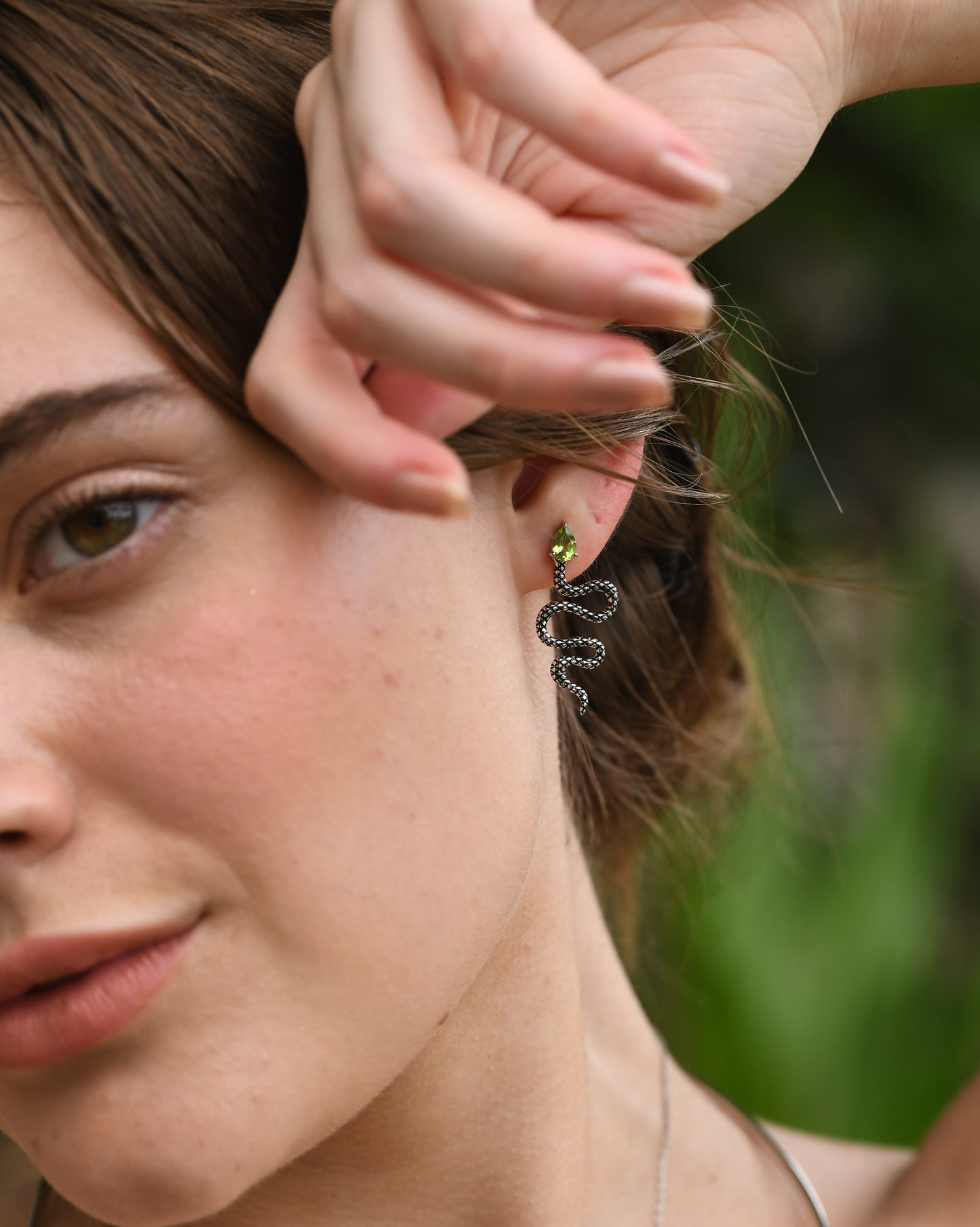 Venomlace Serpent Earrings