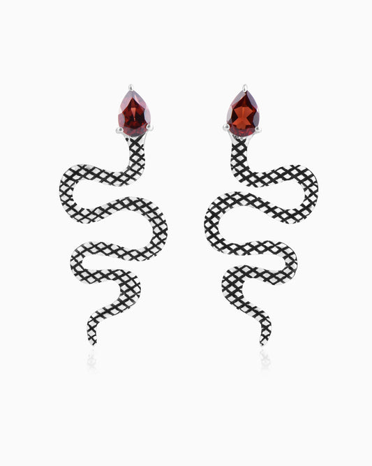 Serpent Flame Earrings