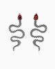 Serpent Flame Earrings