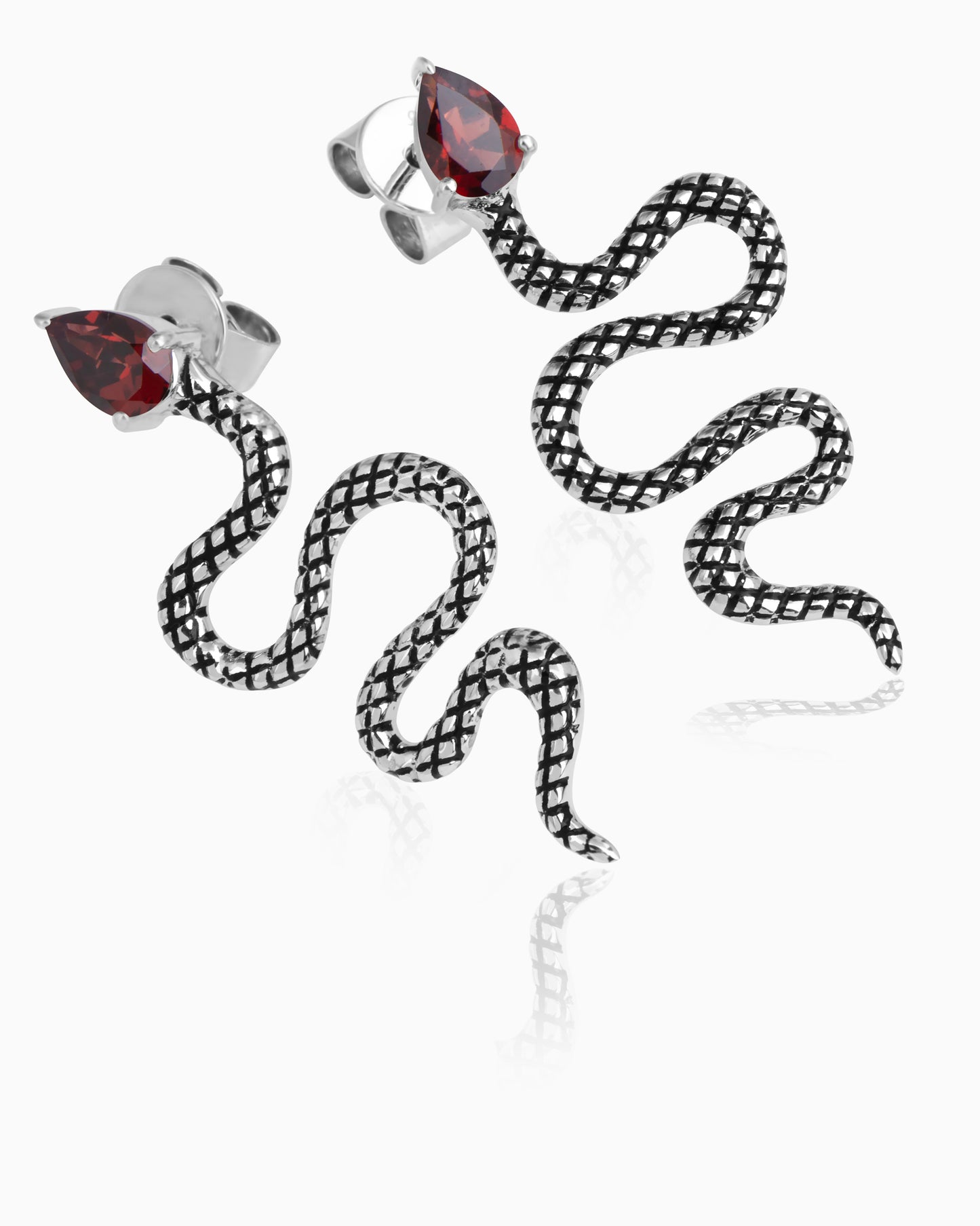 Serpent Flame Earrings
