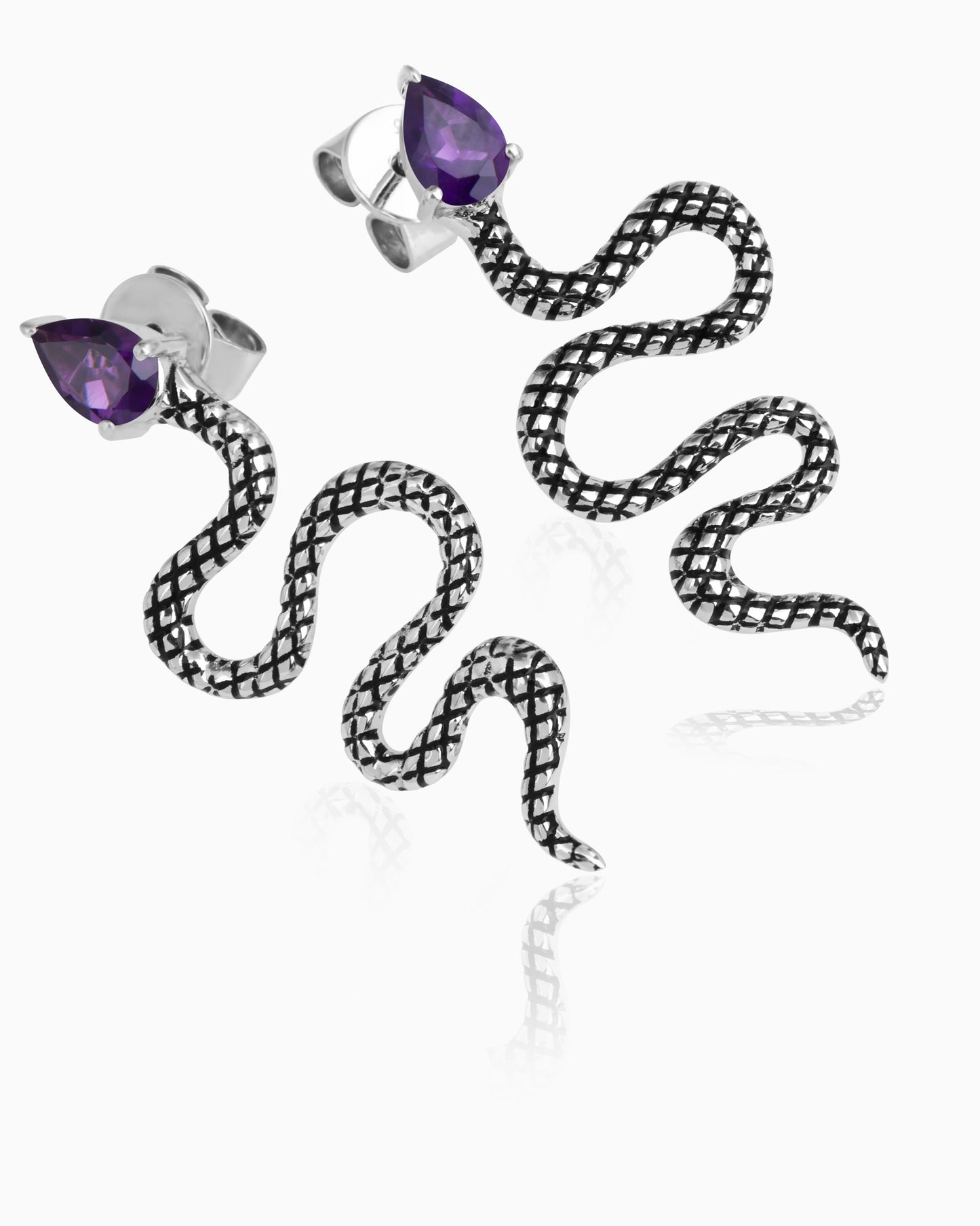 Slithergleam Serpent Earrings