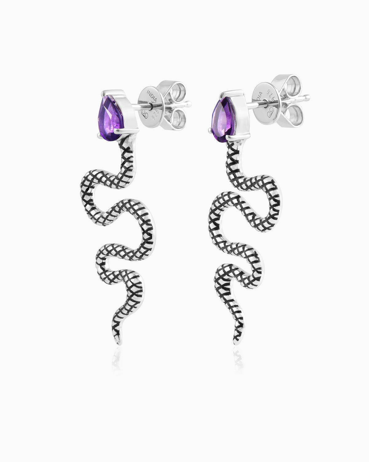 Slithergleam Serpent Earrings