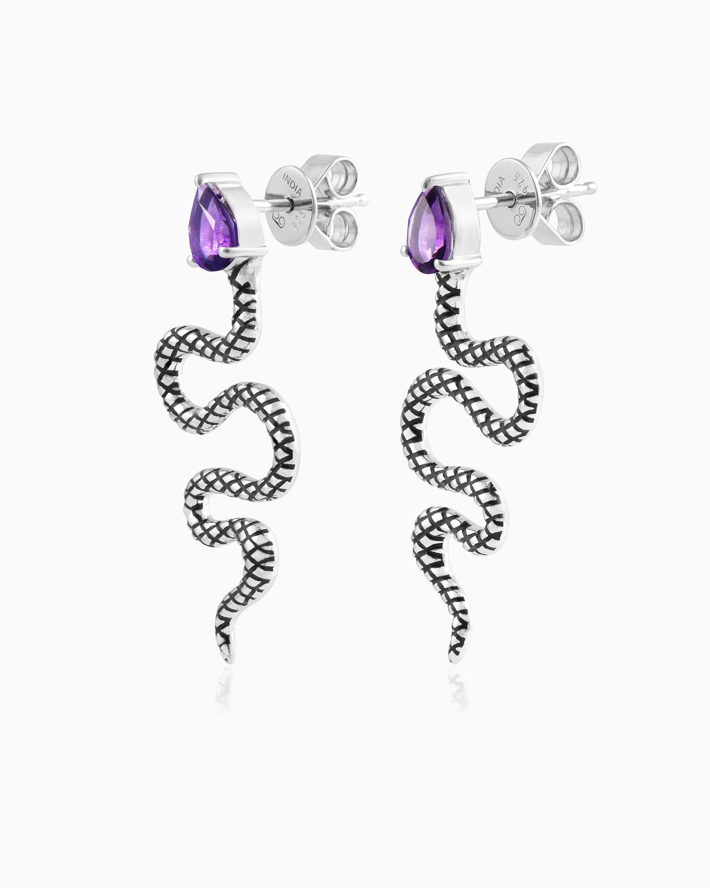 Slithergleam Serpent Earrings