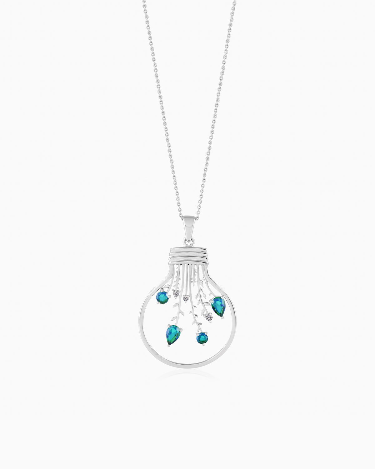 Firelight Pendant – Caribbean sea