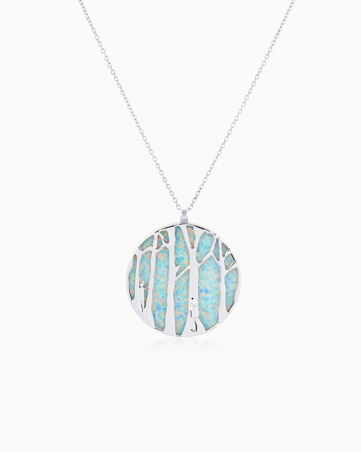 Opaline Forest Pendant