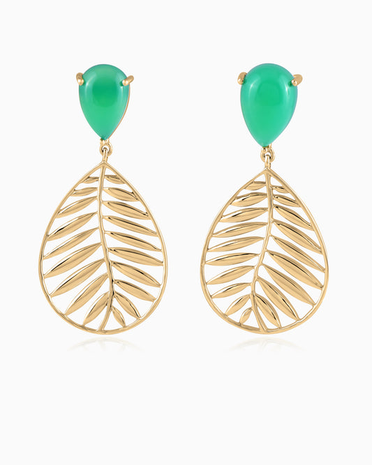 Palm Earrings of Light