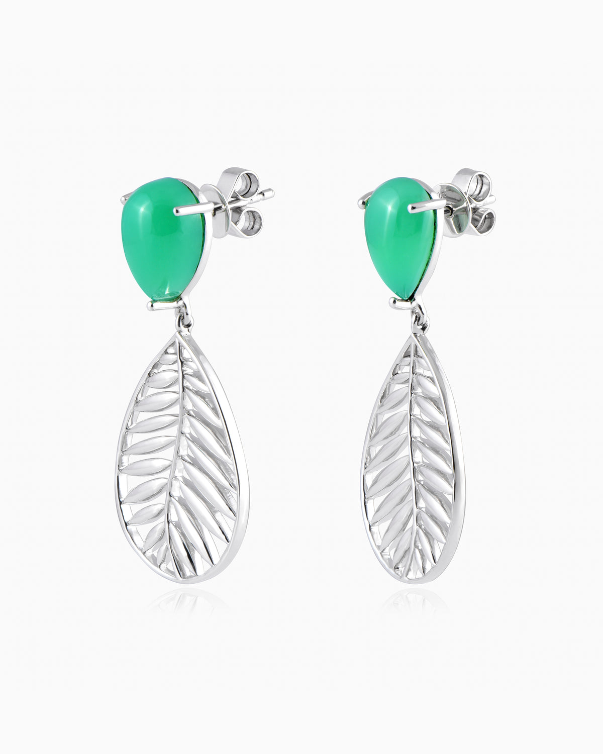 Palm Earrings of Serenity