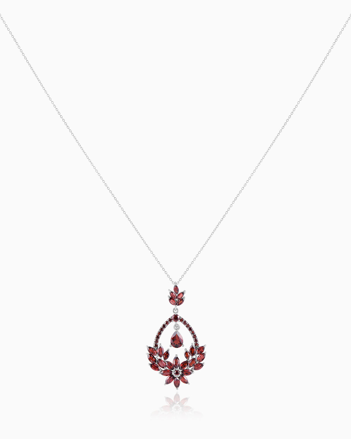 Scarlet Bloom Pendant