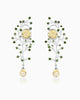 Verdant Glow Florafoil Earrings