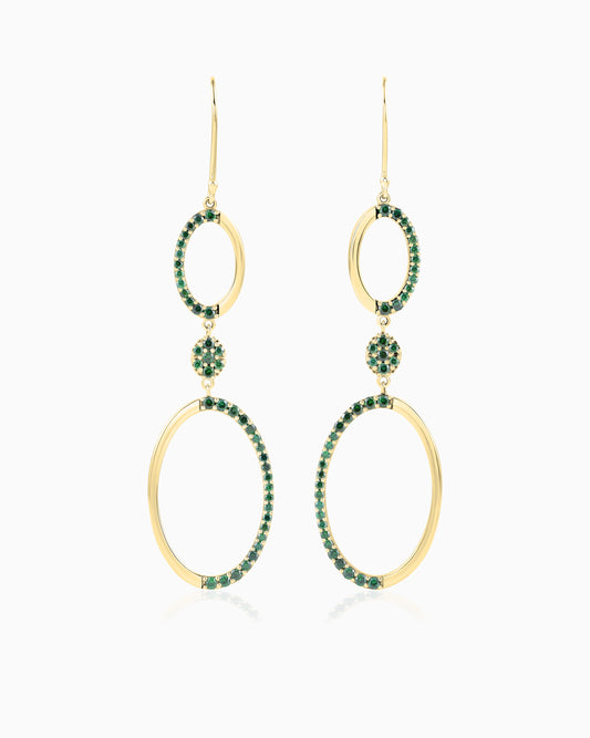 Lumen Earrings – Emerald Editions