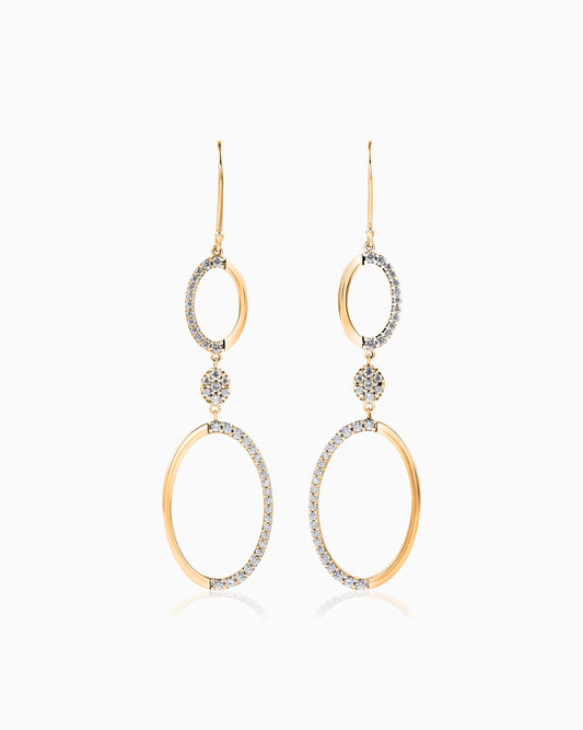 Lumen Earrings – Gold Edition