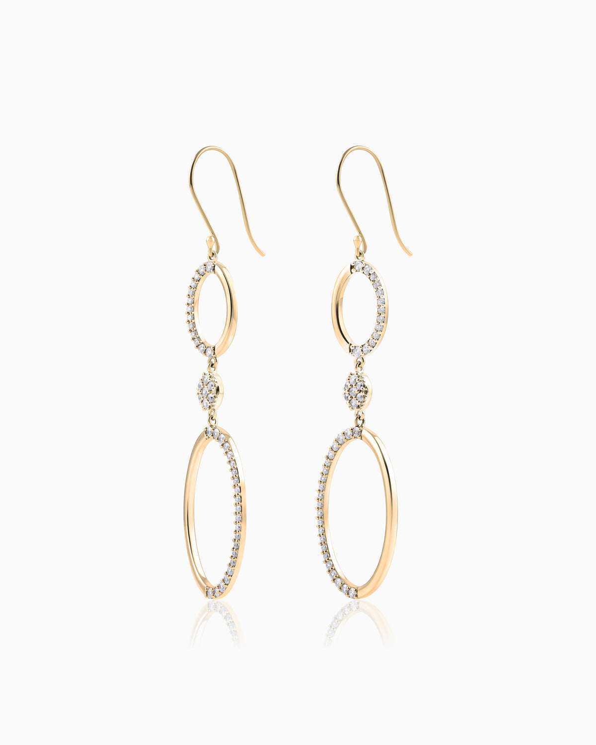 Lumen Earrings – Gold Edition