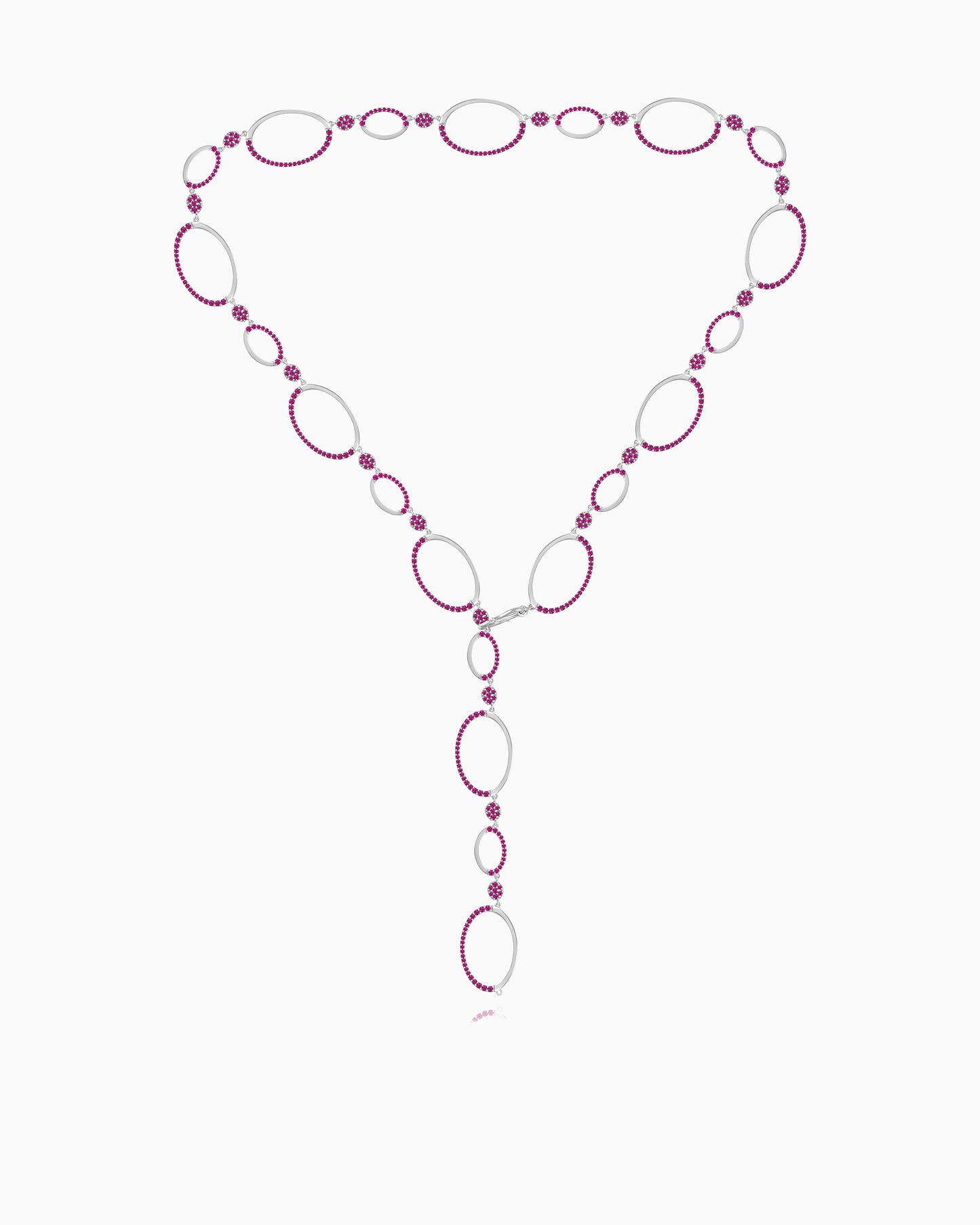 Auric Loop Necklace – Rose Soul Edition 30"
