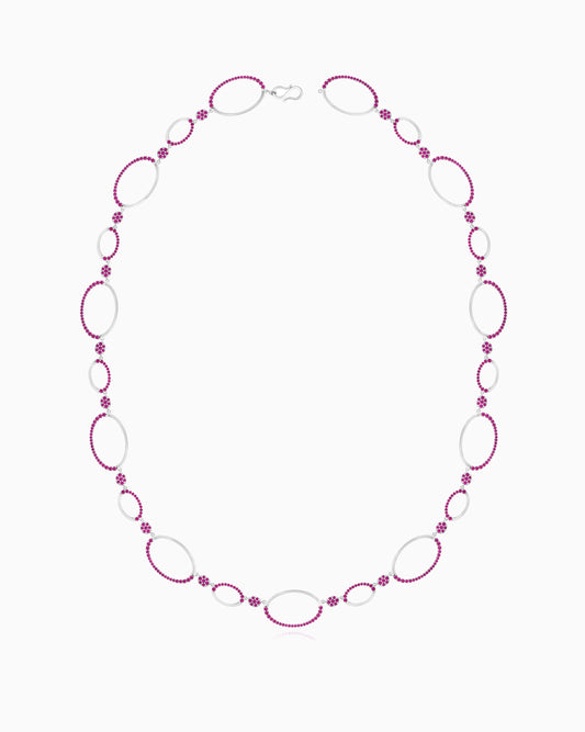 Auric Loop Necklace – Rose Soul Edition 30"