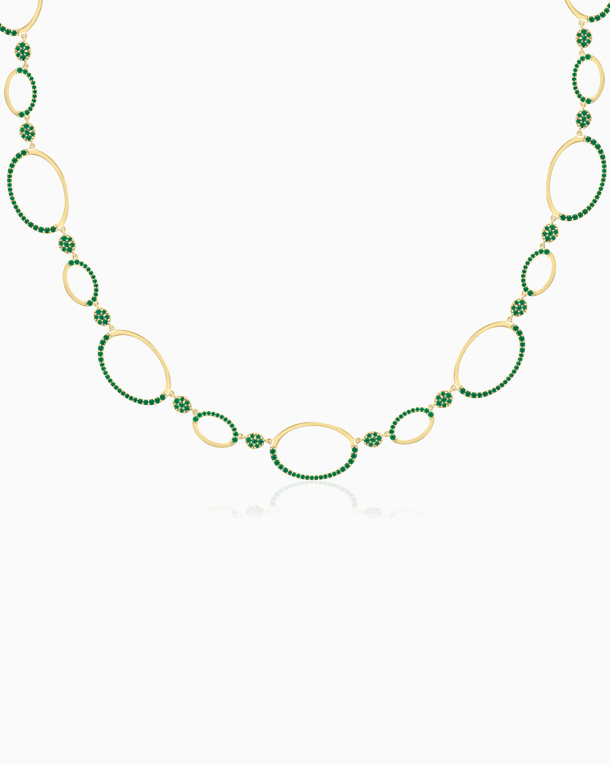 Auric Loop Necklace – Emerald Grove Edition 30