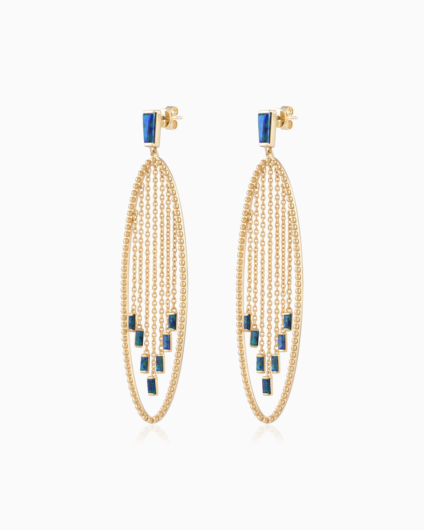 Cascade Earrings – Gold & Silver