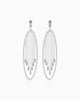 Cascade Earrings – Aquamarine