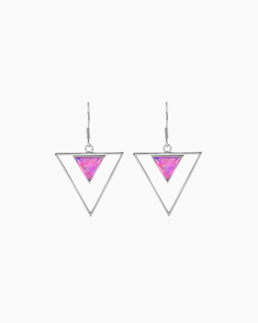 Trinity Lavender Danglers