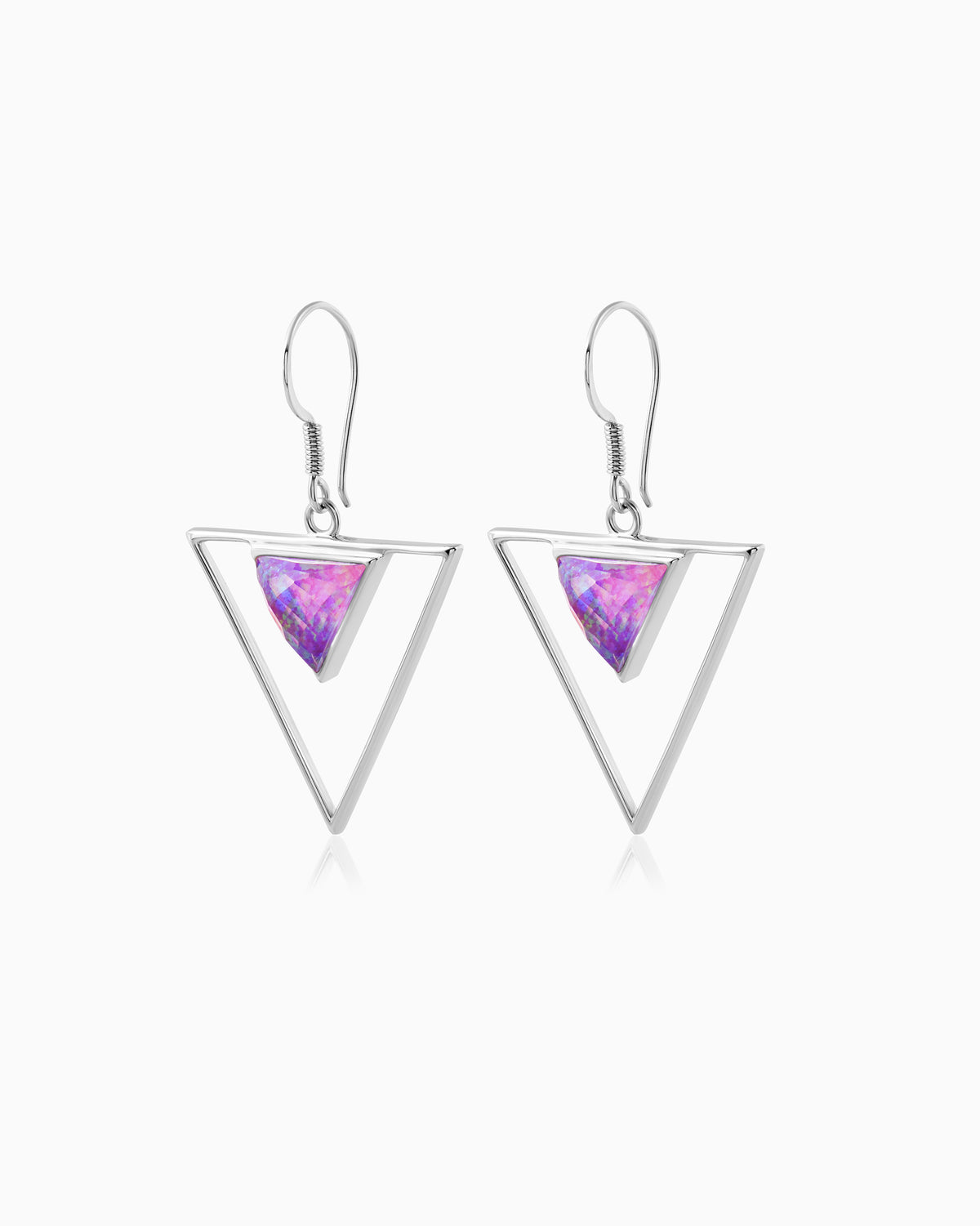 Trinity Lavender Danglers